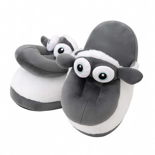 Pantuflas de Oveja Suaves y Divertidas