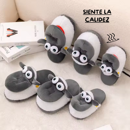Pantuflas de Oveja Suaves y Divertidas